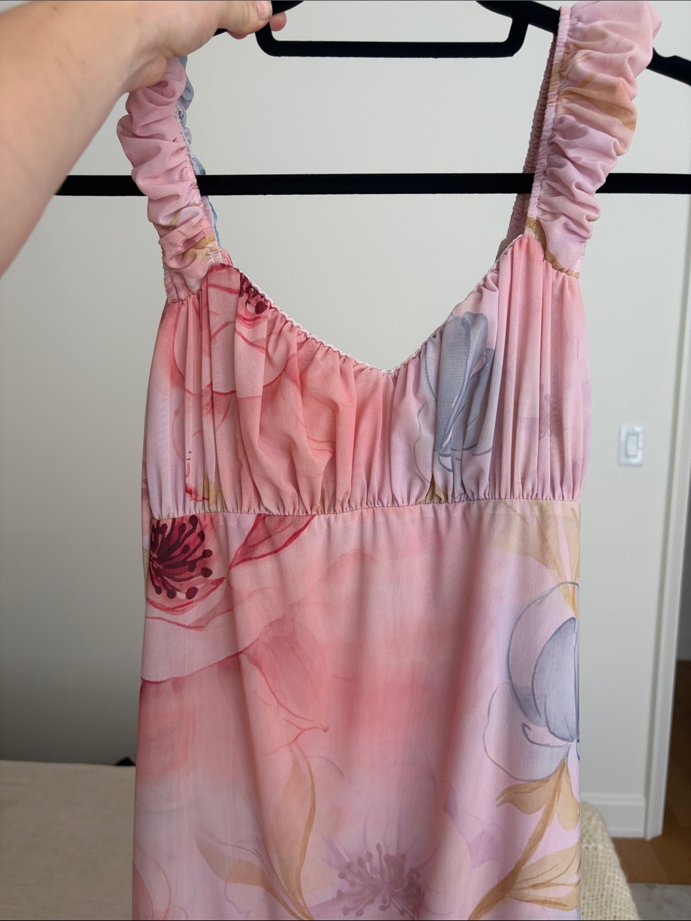 Guzio watercolor mini dress